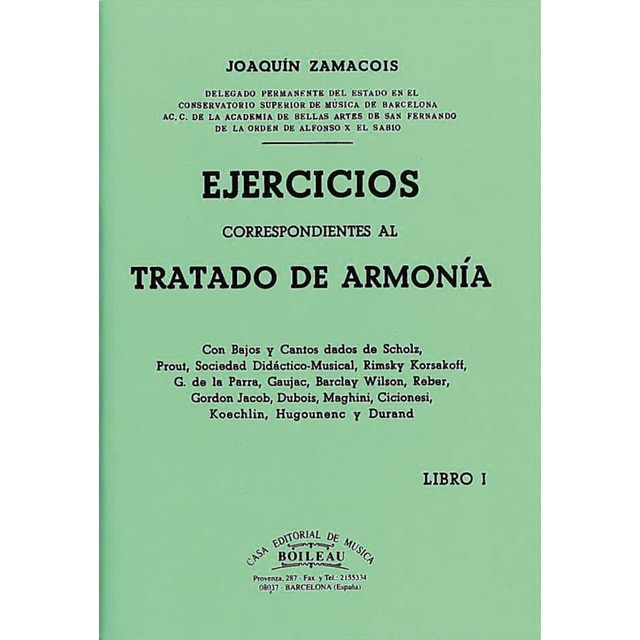 Imagem 0 de Ejercicios Armonía Vol. I