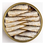 sardinillas en aceite de oliva picante 10-14 piezas lata 78 g neto escurrido