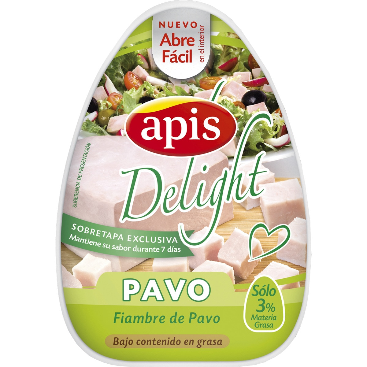 fiambre de pavo delight lata 220 g
