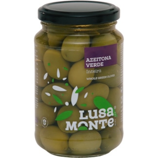 Azeitona Verde frasco 360 g - Lusa Monte