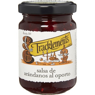 salsa de arándanos al oporto tarro 170 g - Tracklements