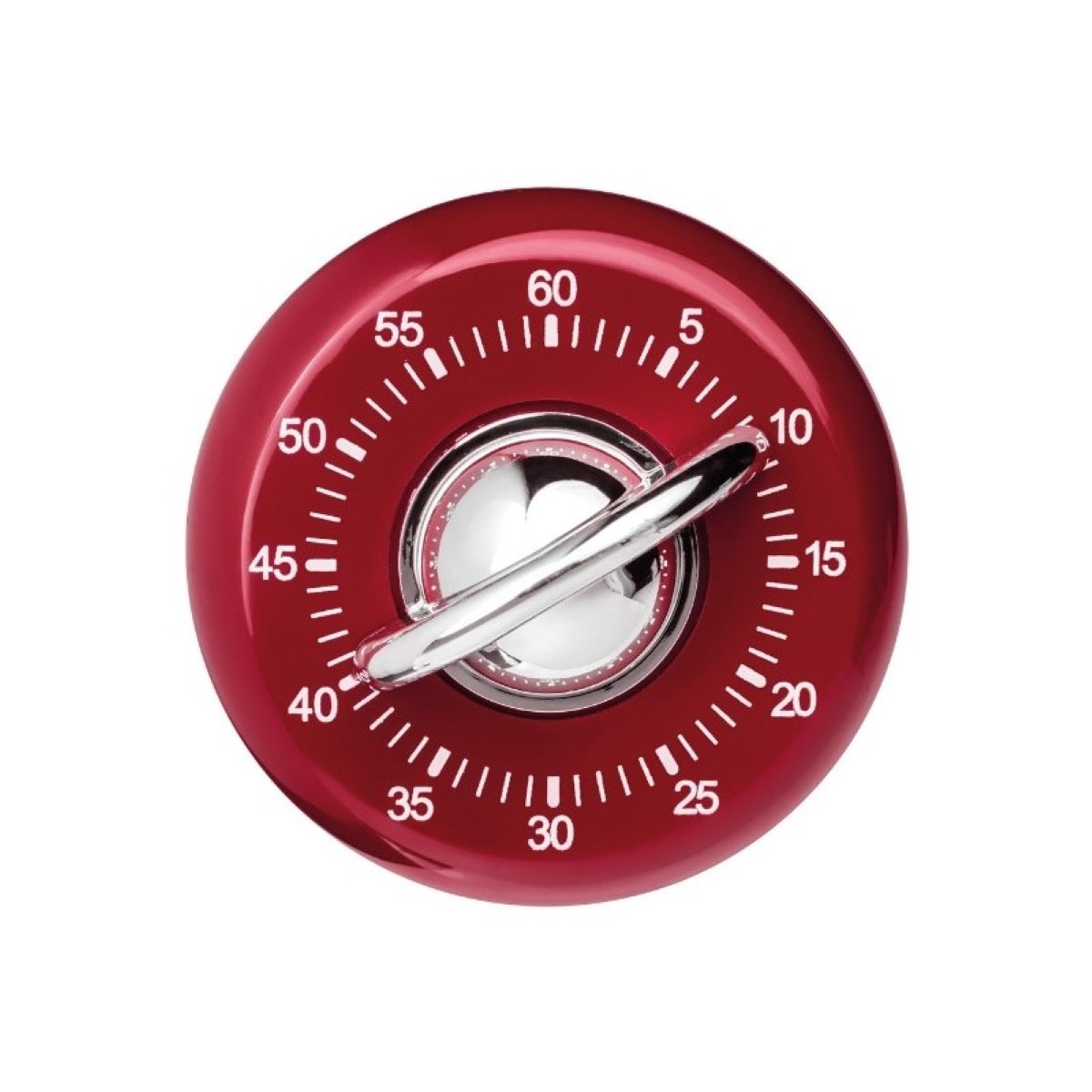 Temporizador analógico clássico vermelho Silampos 1