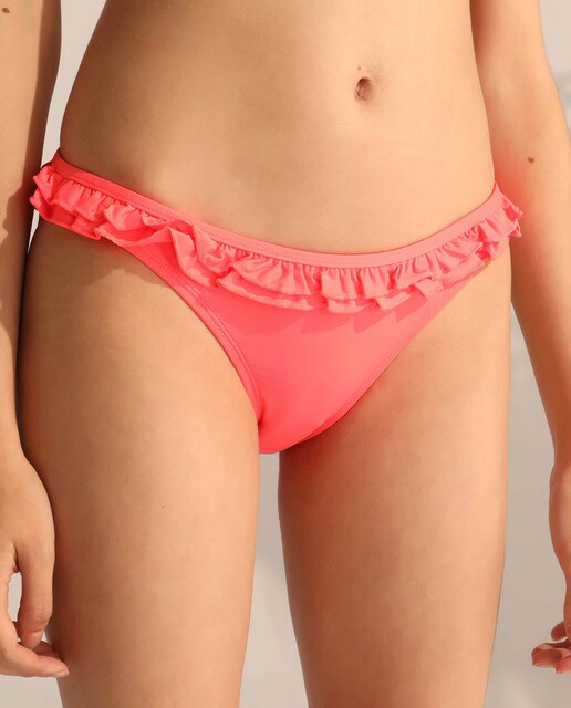 Braga de bikini volantes