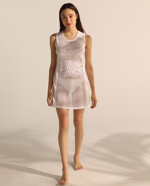 vestidos playeros el corte ingles