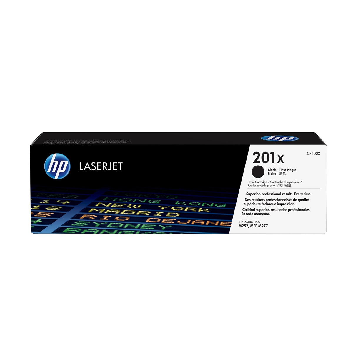 Tóner original LaserJet HP 201X negro (CF400X) 1