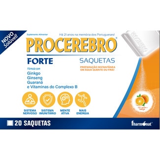 Suplemento Procerebro Forte embalagem 20 unidades - Fharmonat