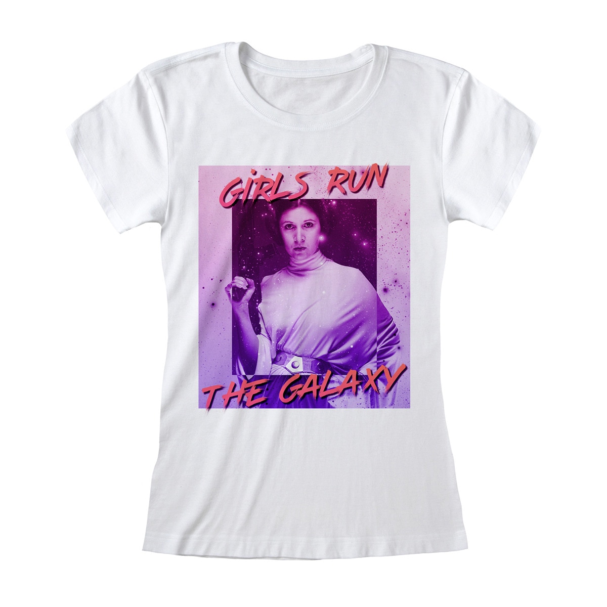 Imagem 0 de T-shirt Star Wars Girls Run Galaxy