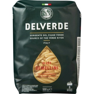 Gemellini Nº263 embalagem 500 g - Delverde