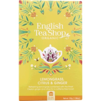 Chá de Citrinos e Gengibre Biológico embalagem 30 g - English Tea Shop