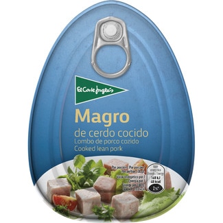 magro de cerdo cocido lata 220 g - El Corte Ingles