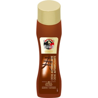 crema líquida autobrillante marrón bote 50 ml con aplicador - Bufalo