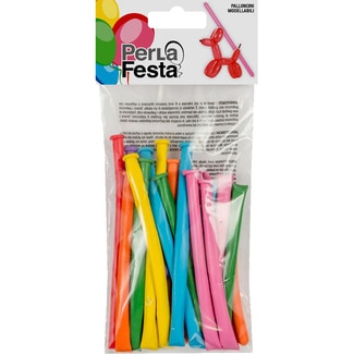 globos moldeables colores surtidos bolsa 12 unidades - Gabbiano