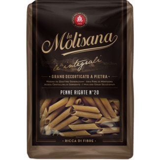Massa Integral Penne Rigate embalagem 500 g - La Molisana