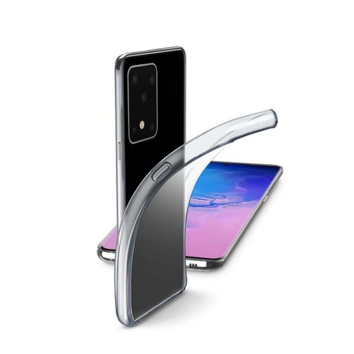 Capa Cellularline Fine para Samsung Galaxy S20 Ultra - Transparente 2