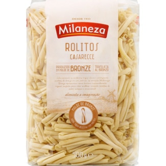 Massa Casarecce Molde de Bronze embalagem 500 g - Milaneza