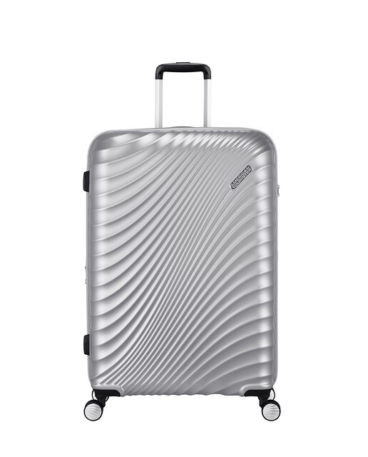 Maleta grande expandible JET GLAM, rígida plata, con capacidad hasta 109 L  · American Tourister · El Corte Inglés