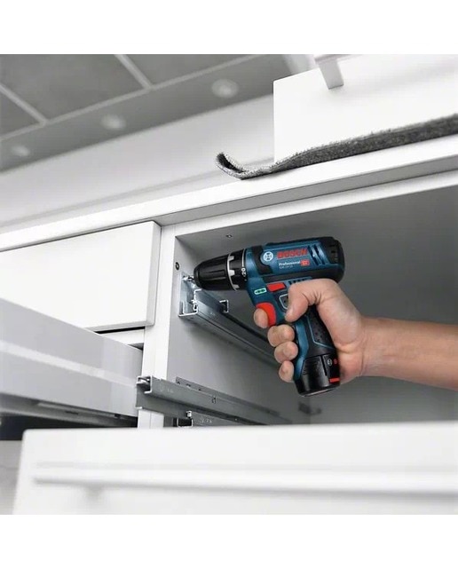 Taladro Atornillador a Batería 12 V BOSCH GSR 12V-15 060186810F Azul / Negro-5