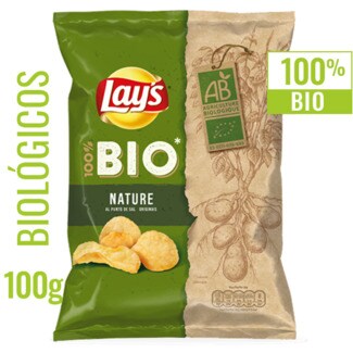 Lay's Batatas Fritas 100% Biológicas embalagem 100 g
