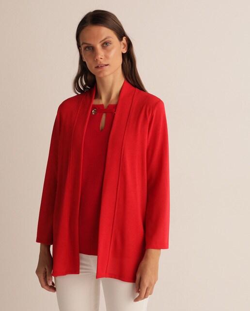 comprar chaqueta punto mujer granate roja comprar chaqueta punto mujer granate roja