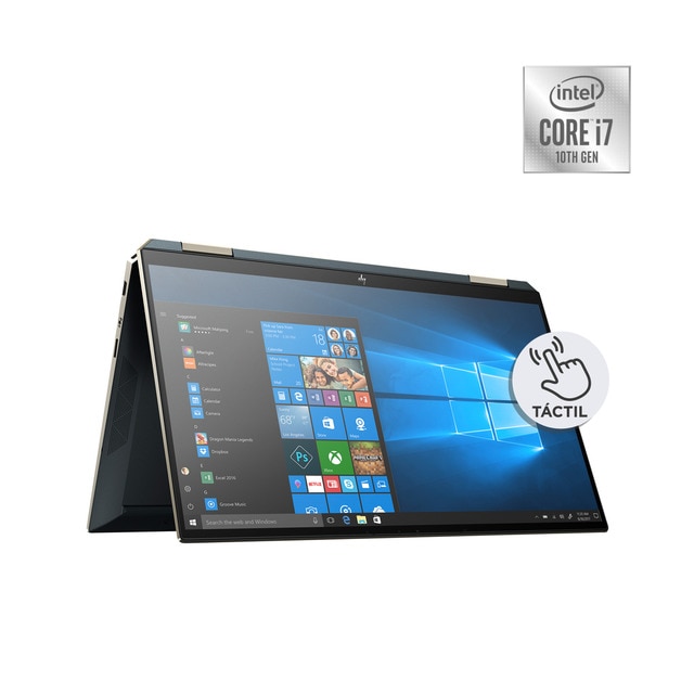 Portátil HP - Convertible 2 En 1 Spectre 13-aw0000ns X360, I7, 8 GB, 512 GB SSD