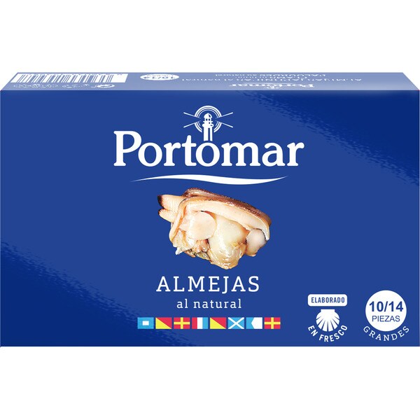 Comprar almejas al natural 10-15 lata 63 g neto escurrido ...