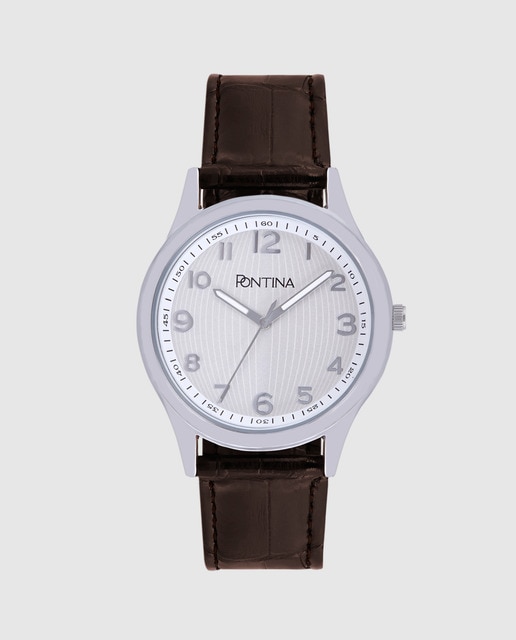 Reloj de hombre Pontina CY90256 de piel 