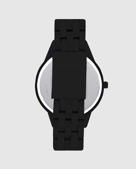 Reloj de hombre Pontina CY10844G de acero negro · Pontina · El Corte Inglés