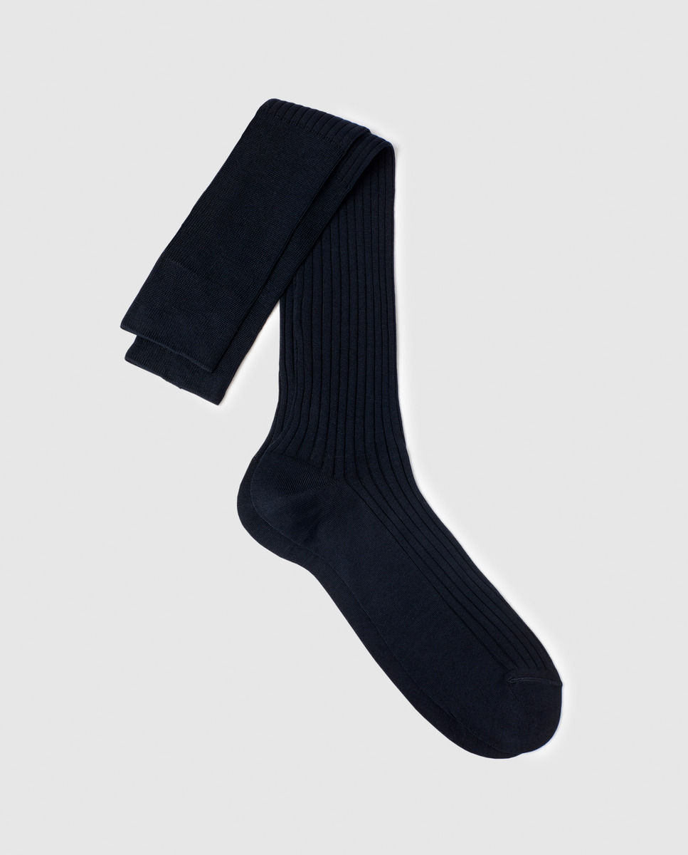 Imagen 0 de Calcetín alto hombre hilo de Escocia