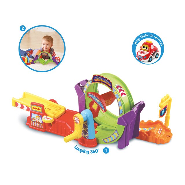 pista coches vtech