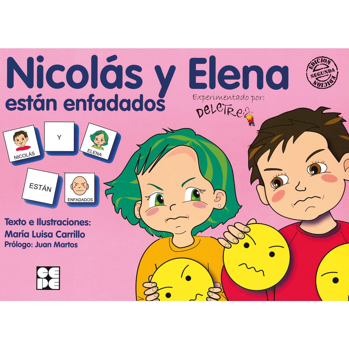 Imagem 0 de Pictogramas: Nicolás y Elena están enfadados