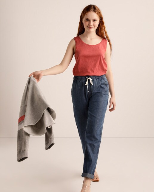 Camiseta de mujer con algodón orgánico e