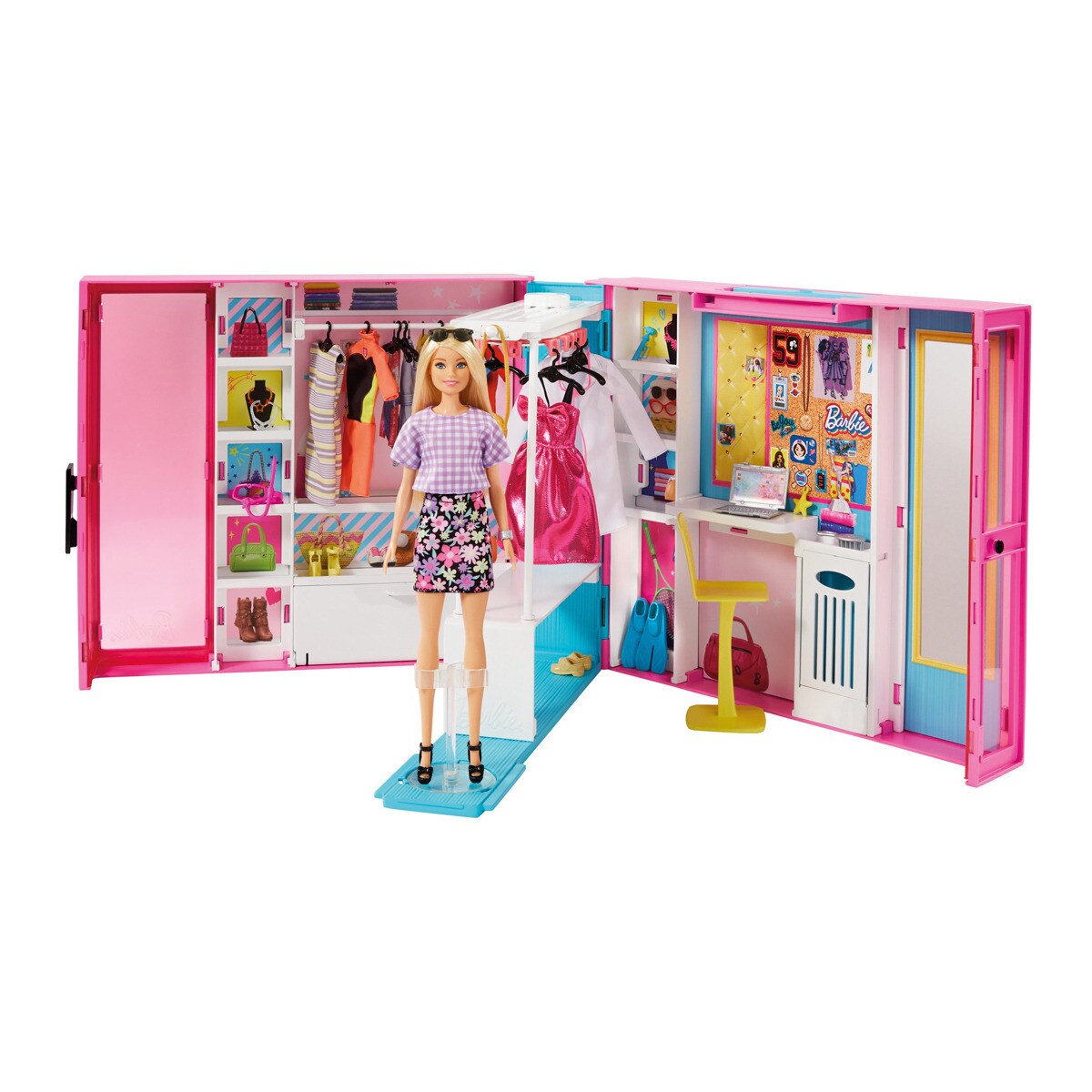 Dream Closet Juguettos Armario Barbie Barbie Extra Barbie Fashion