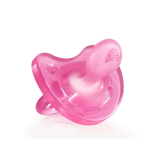 Imagem 0 de Chupeta Physio Soft Silicone 12-36m Chicco - rosa