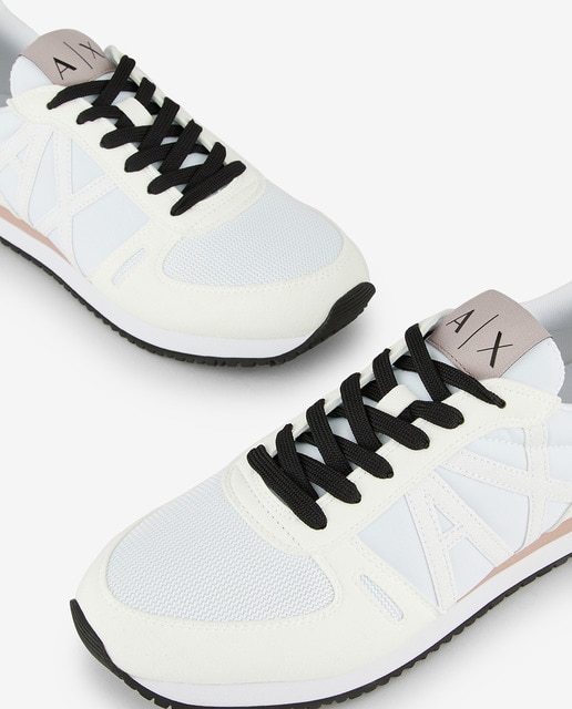 Zapatillas de mujer Armani Exchange ante blanco · Armani Exchange · El Corte Inglés