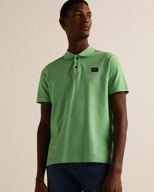 Polo de hombre classic verde de manga corta · Paul \u0026 Shark · El Corte Inglés