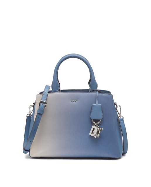 Bolso de mano DKNY en azul degradado con charm de colgante · DKNY · El Corte Inglés Bolso de mano DKNY en azul degradado con charm de colgante · DKNY · El Corte Inglés