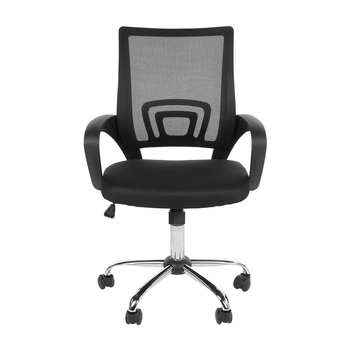 Silla de escritorio giratoria Milán Basics El Corte Inglés Negro-2