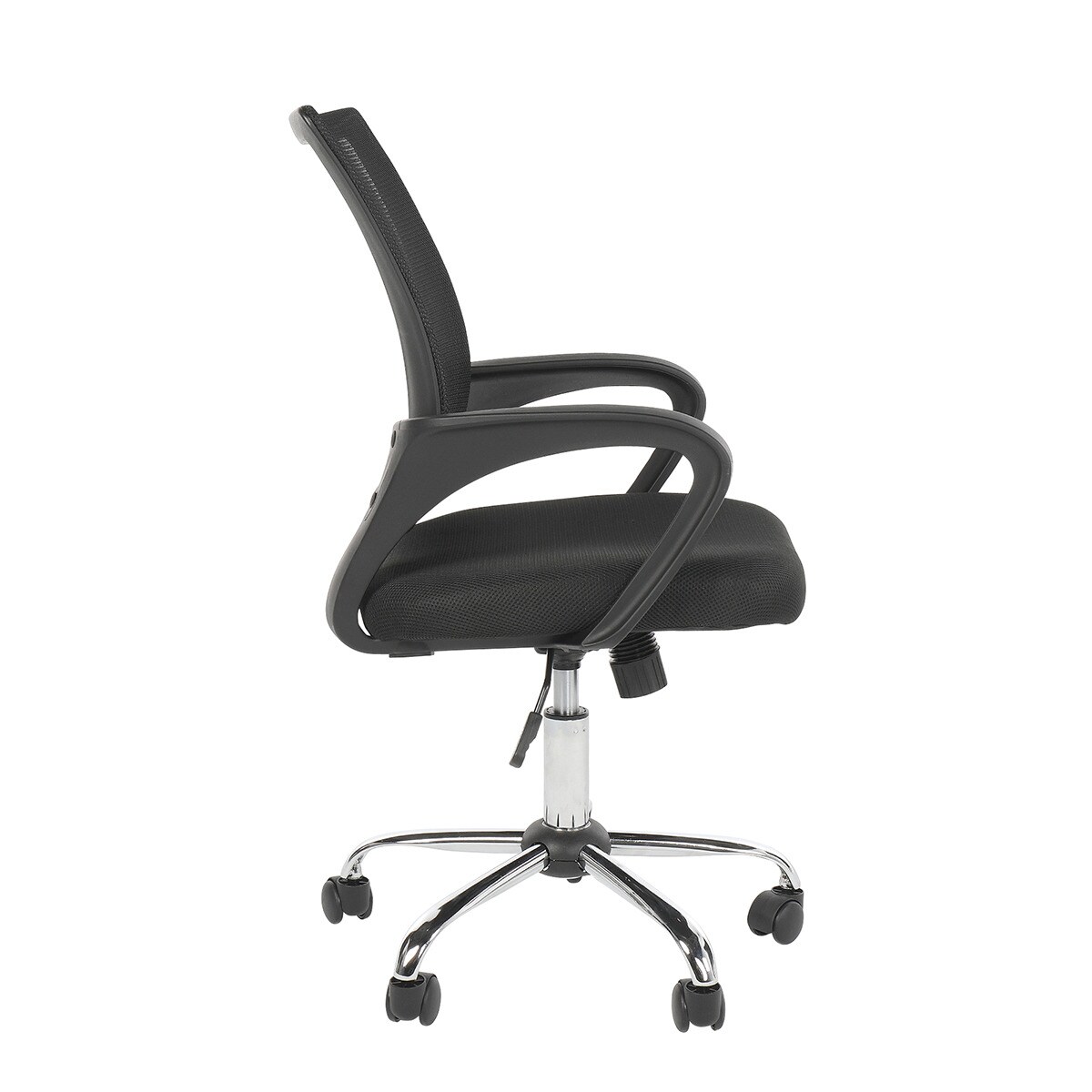 Silla de escritorio giratoria Milán Basics El Corte Inglés Negro-3