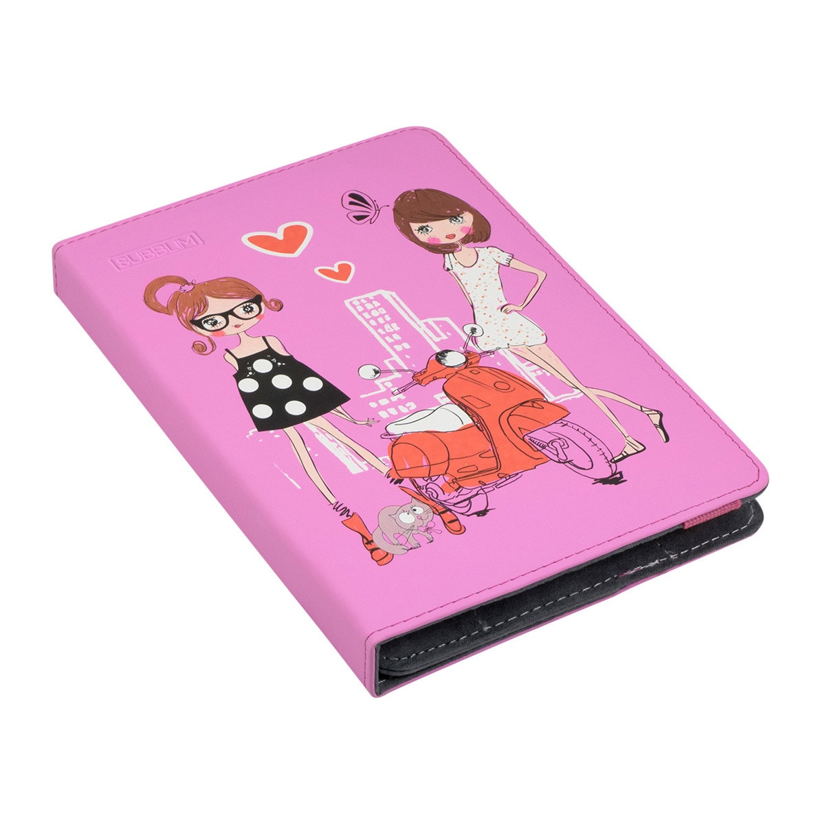 Funda Subblim Fashion Girls para tablets de 22,86 - 25,65 cm (9 a 10,1") Rosa-6