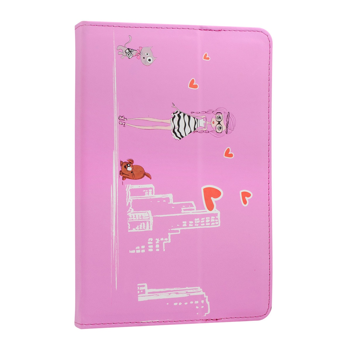 Funda Subblim Fashion Girls para tablets de 22,86 - 25,65 cm (9 a 10,1") Rosa-2
