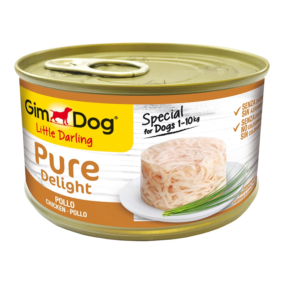 Gimdog - Comida Húmeda Para Perros Minis Y Pequeños Pure Delight Pollo 150 G