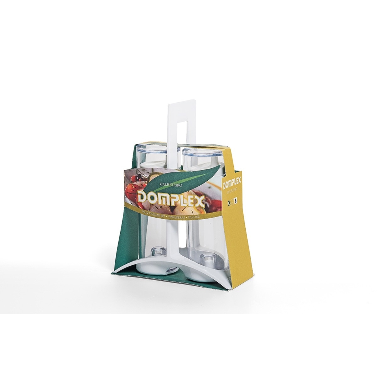 Conjunto de Galheteiro Domplex Branco-2