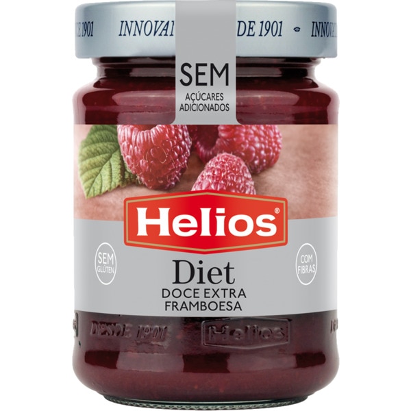 Doce Extra de Framboesa sem Glúten frasco 280 g