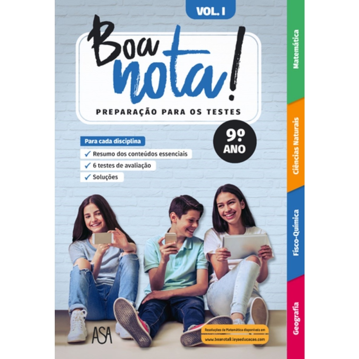 Imagem 0 de Boa Nota! Preparação para os Testes - 9.º Ano Volume I