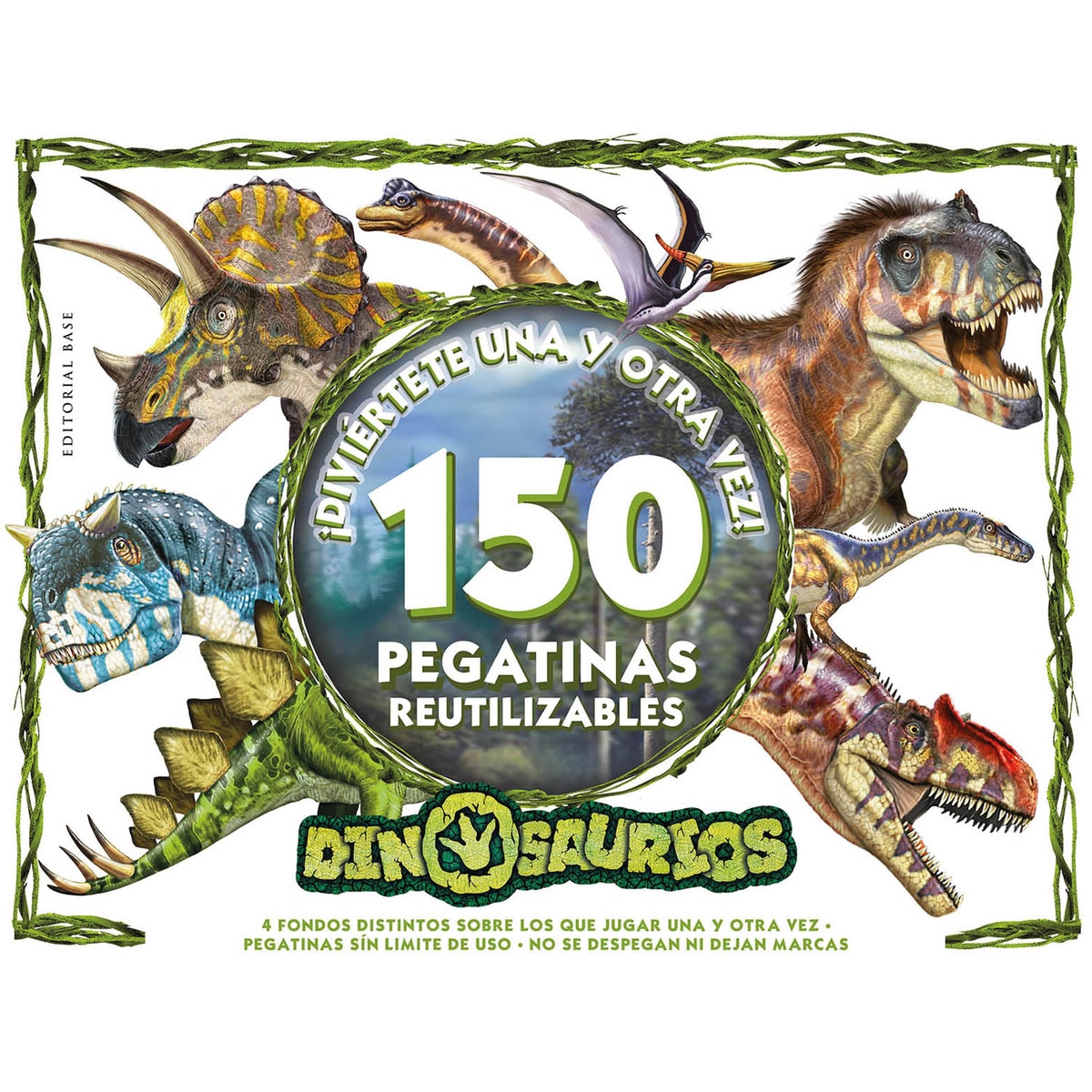 Dinosaurios. ¡Diviertete una y otra vez! (Capa mole) 1