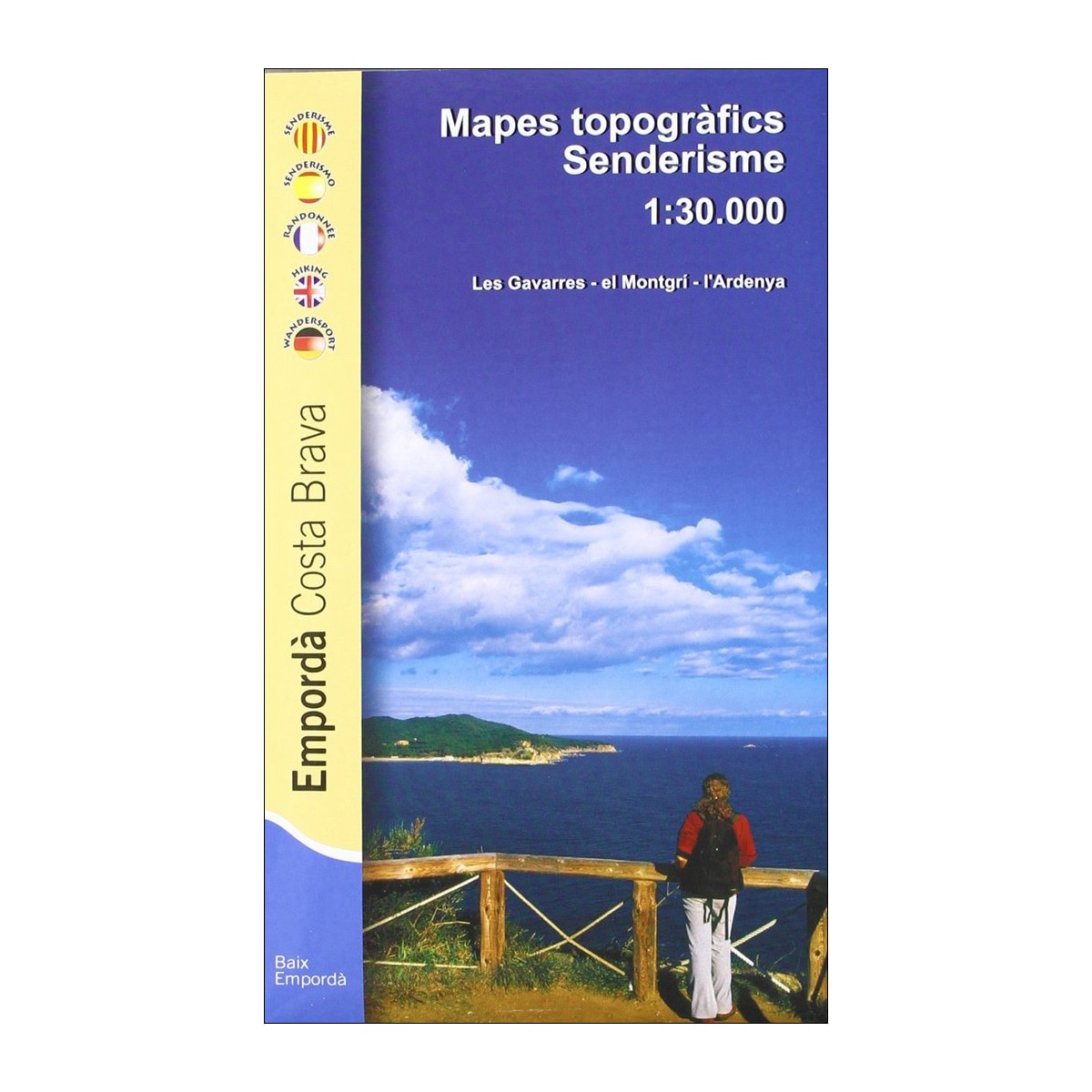 Emporda senderisme, escala 1:30. 000 1