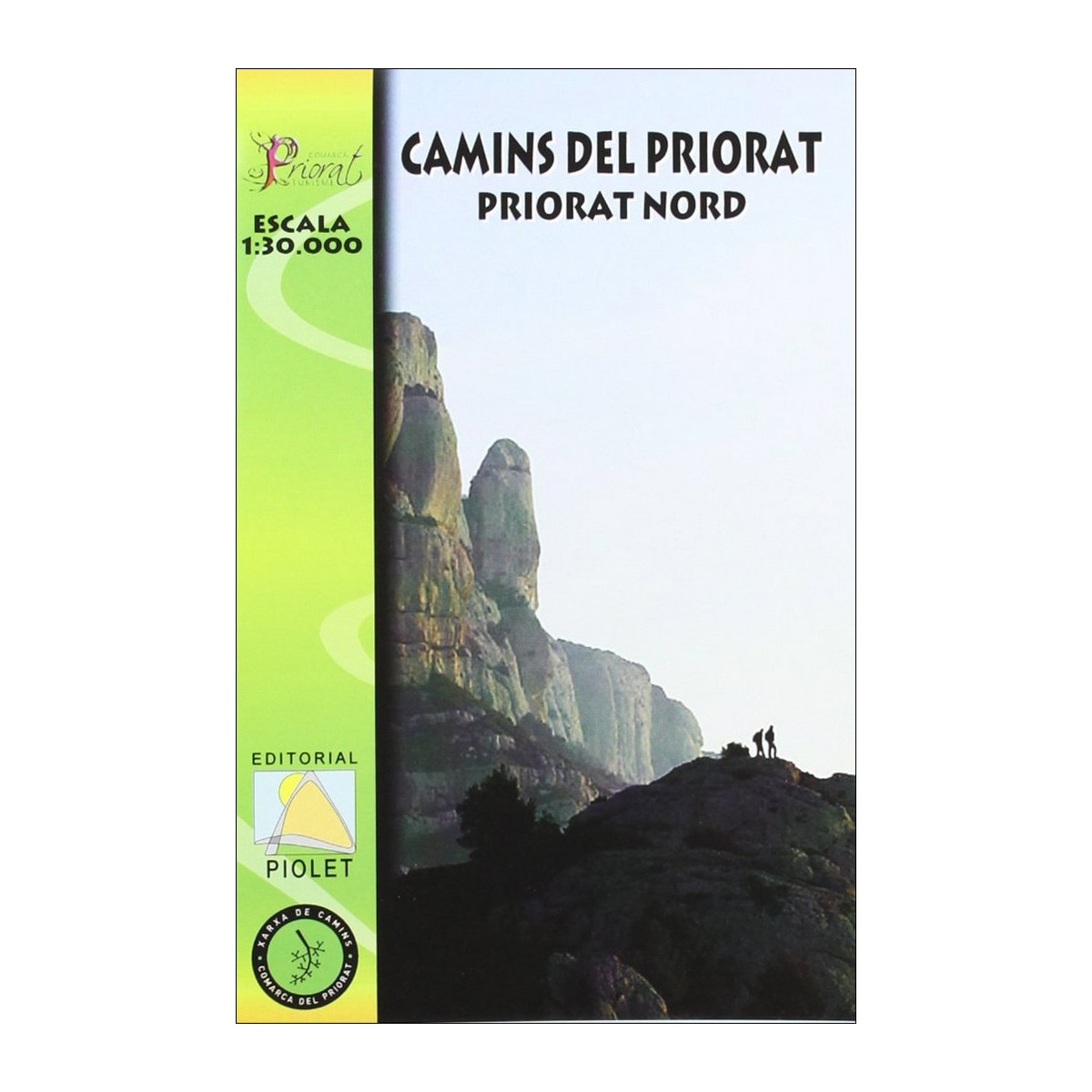 Mapa priorat sud xarxa de camins 1