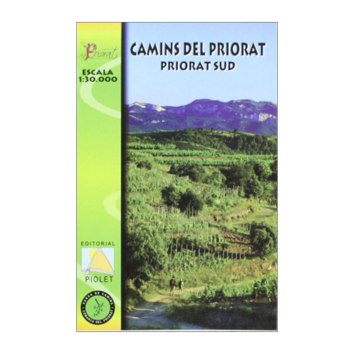 Mapa priorat sud xarxa de camins 1