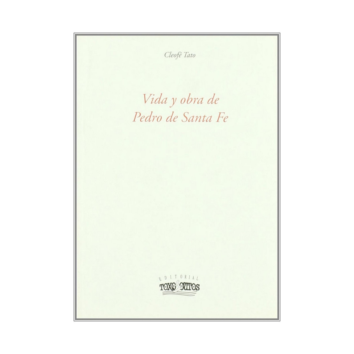Vida y obra de pedro de santa fe 1