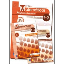Matemáticas adaptación curricular Libro, solucionario y evalución (Capa mole) 1